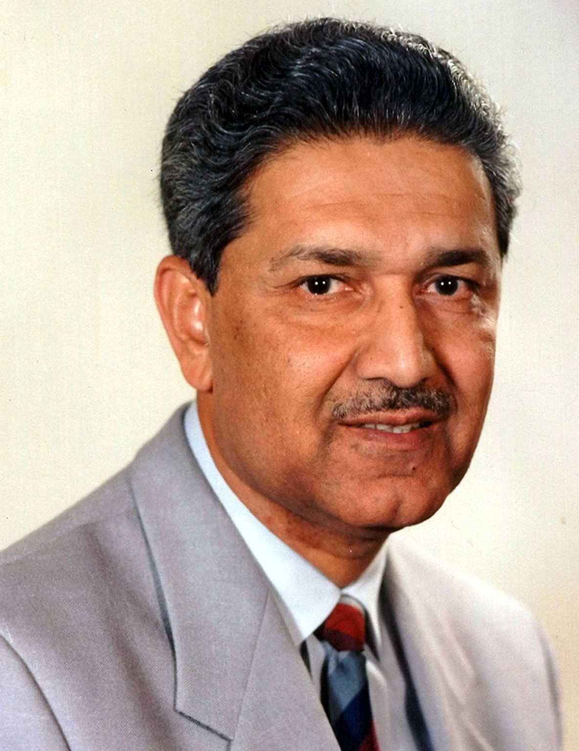 Abdul Qadeer Khan, a central figure in Pakistan's nuclear program.