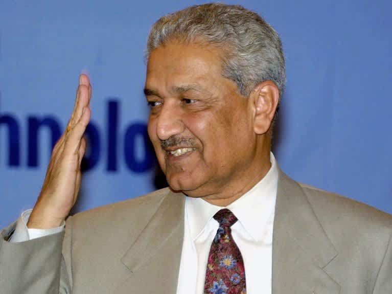 Abdul Qadeer Khan, the central figure in Pakistan's nuclear program.