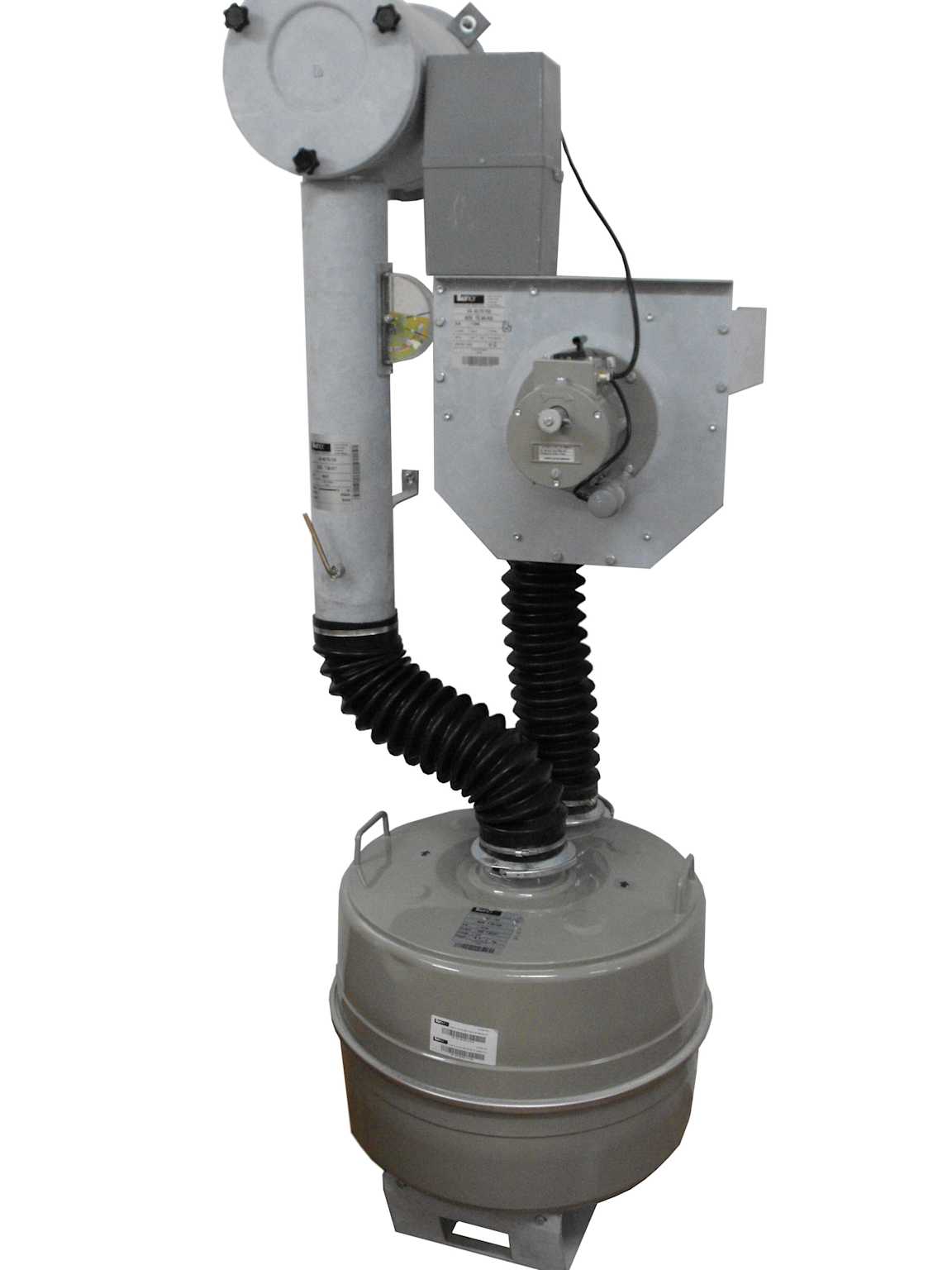 A specialized air filtration system designed for maintaining safe air quality within an underground bunker.